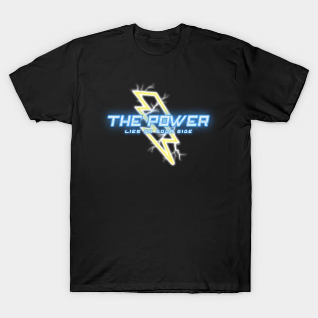 The White Ranger T-Shirt by PizzaZombieApparel